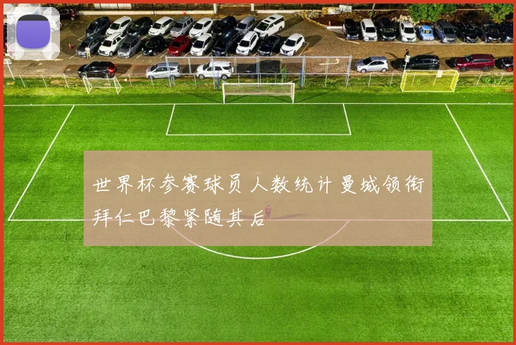 世界杯参赛球员人数统计曼城领衔拜仁巴黎紧随其后